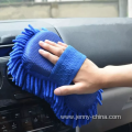 Chenille Sponge Mitt Microfiber brush,chenille sponge glove